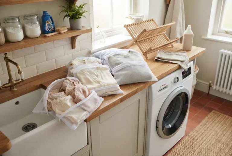 Washing bags for delicates protecting fine clothing inside a washing machine