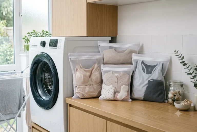 Washing bags for delicates protecting delicate clothing during machine washing