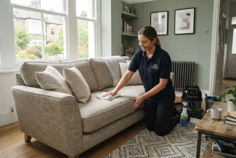 How to clean a couch safely at home